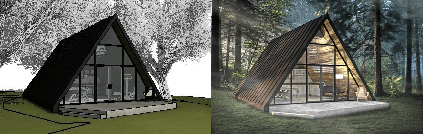 The question related to V-ray software part 2 3