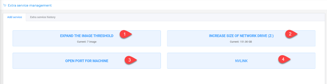 How to use EXTRA SERVICE feature of iRender? 2