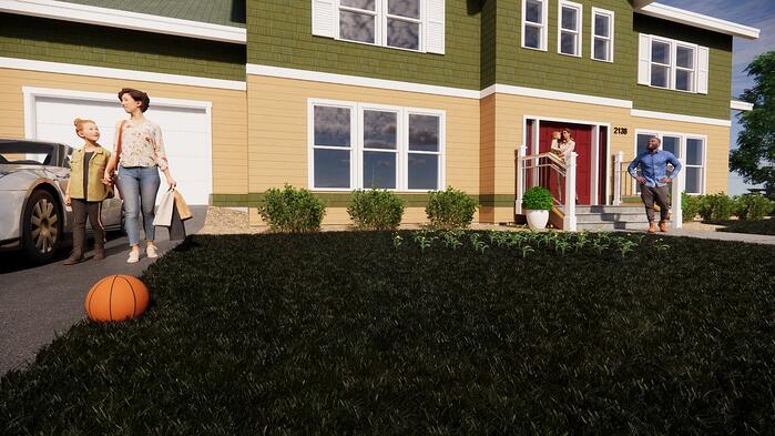 Revit’s default grass material