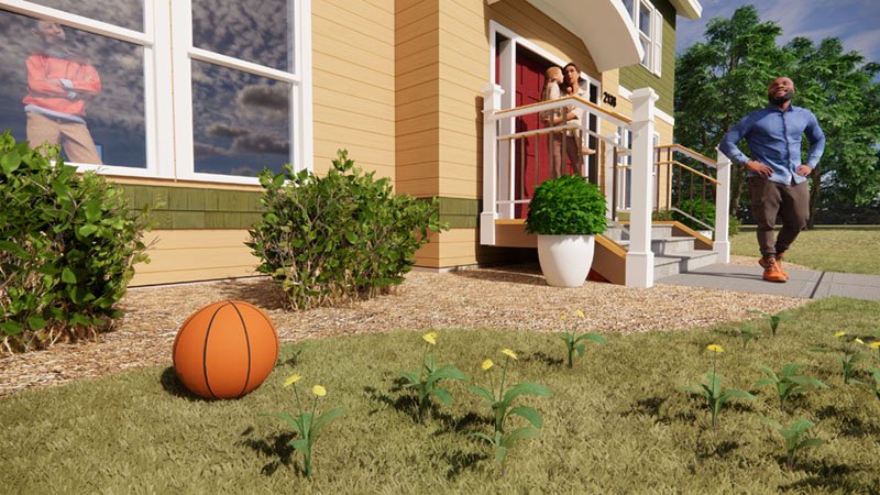 Revit material with keyword ‘short grass’ in the name