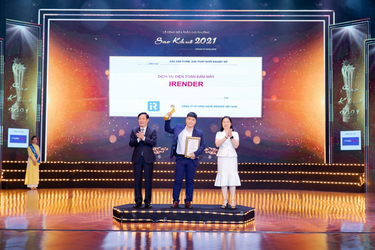 iRender's Solutions won 2 awards at Sao Khue 2021 4
