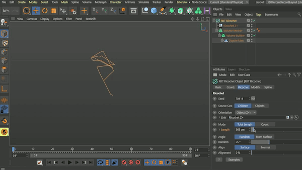 Ricochet Plugin: Unleash The Power Of Splines In Cinema4D 2