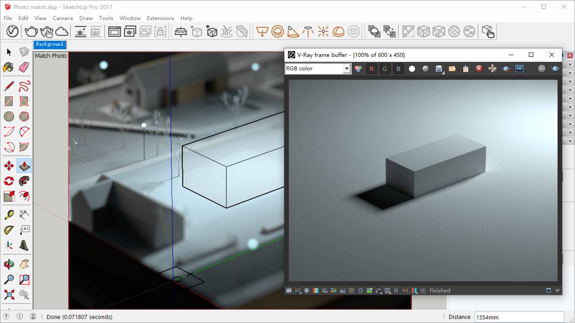 How to render an architectural scale model in V-Ray for SketchUp