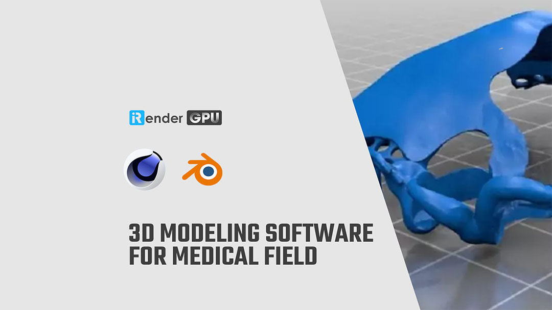 3D modeling software for medical field Blender Cloud Rendering