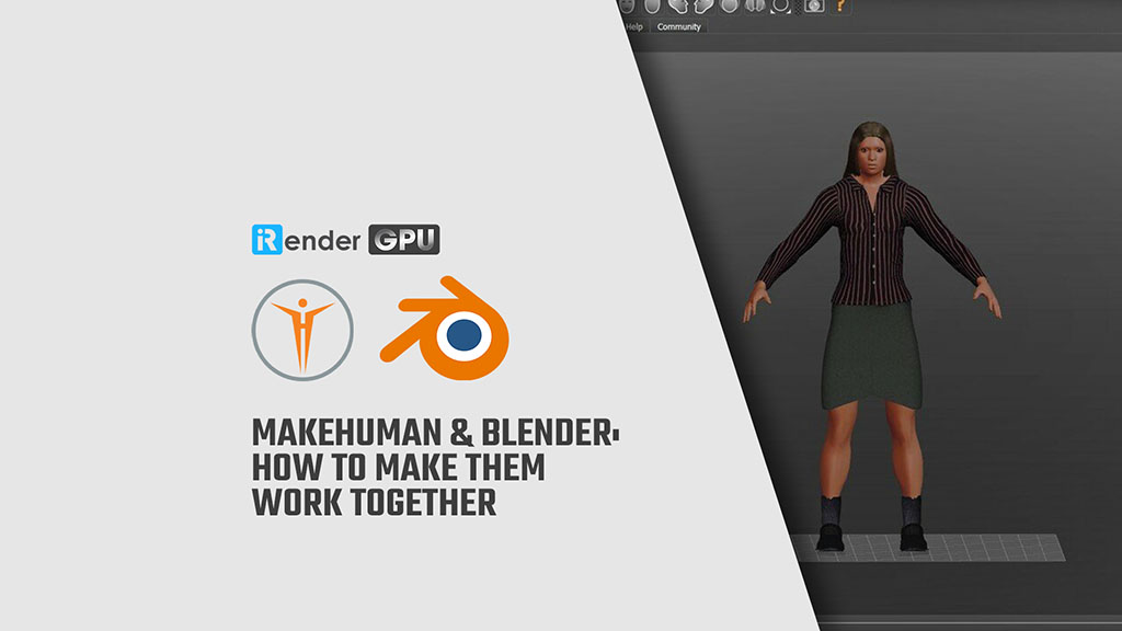 MakeHuman & Blender: How to make them work together