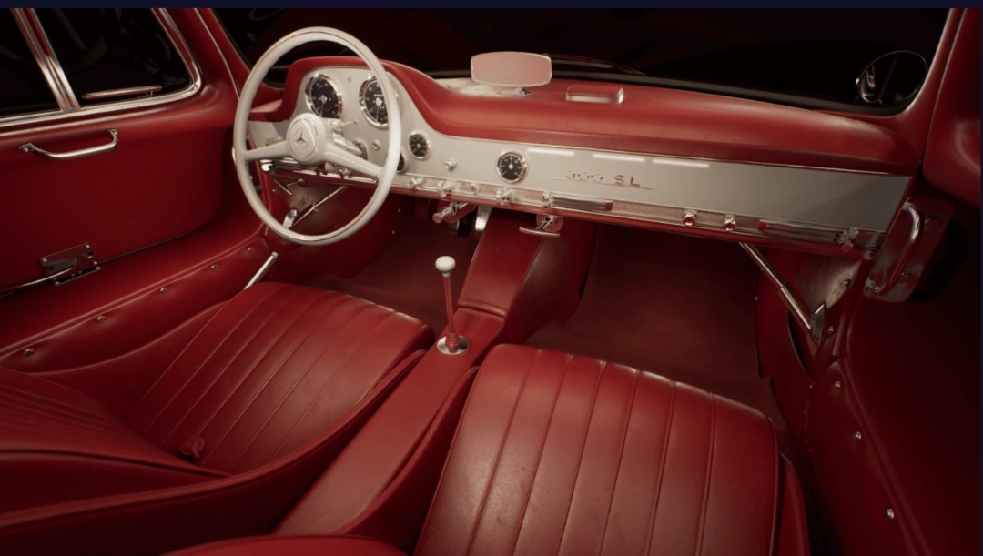 et up automotive studio lighting in Unreal Engine 2