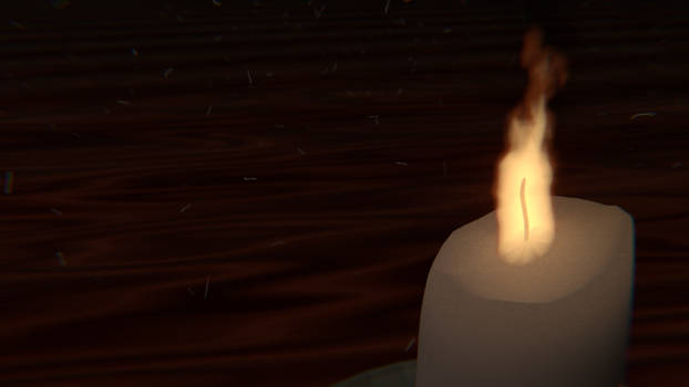 floating dust