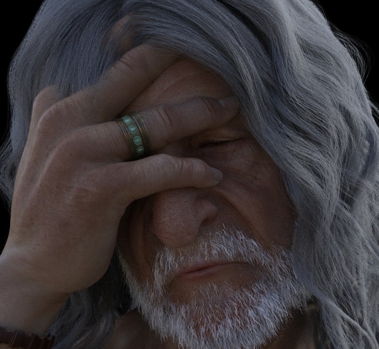 Create the Perfect 3D Scene Lighting with Daz3D - Old mans tale by My 3D Spin