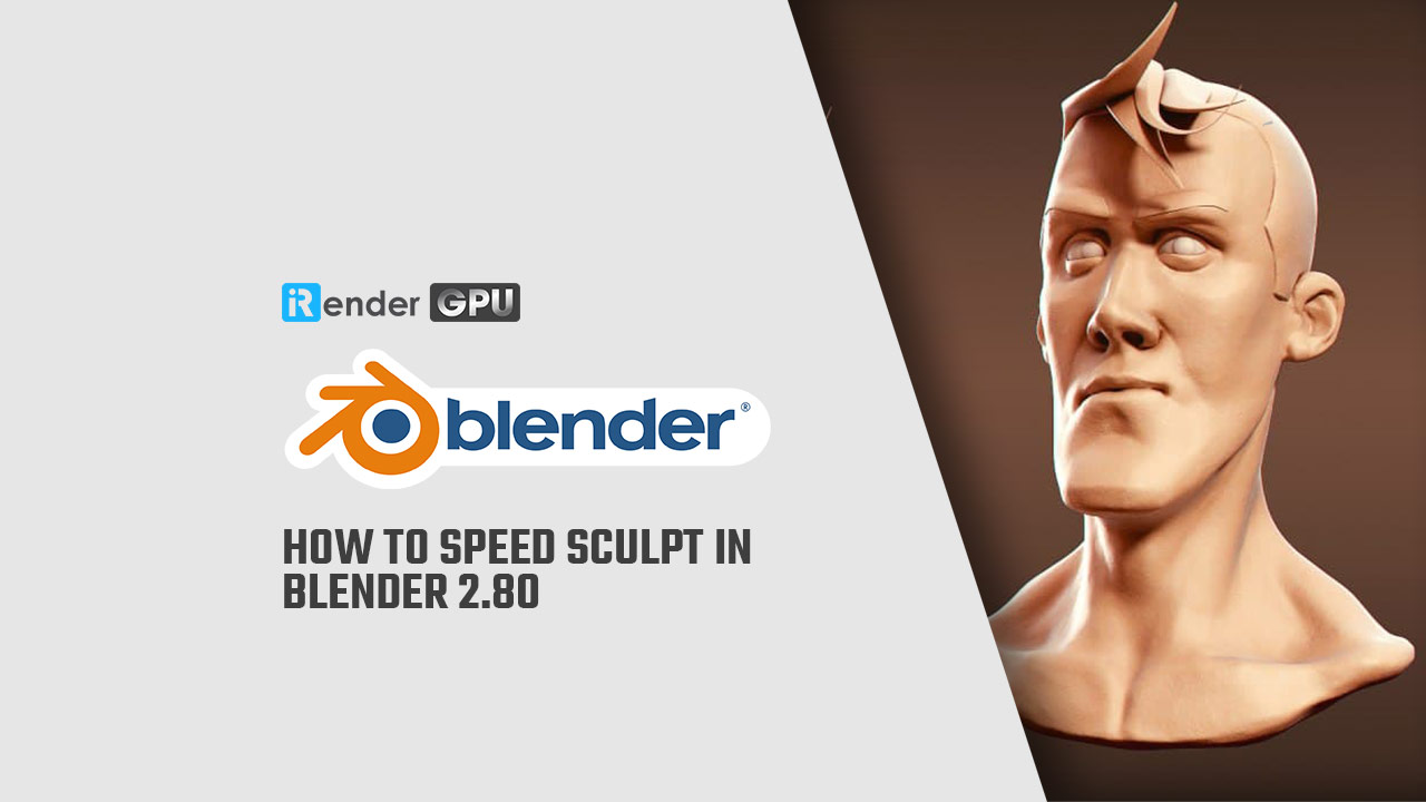How to speed sculpt Blender 2.80 | Blender Cloud
