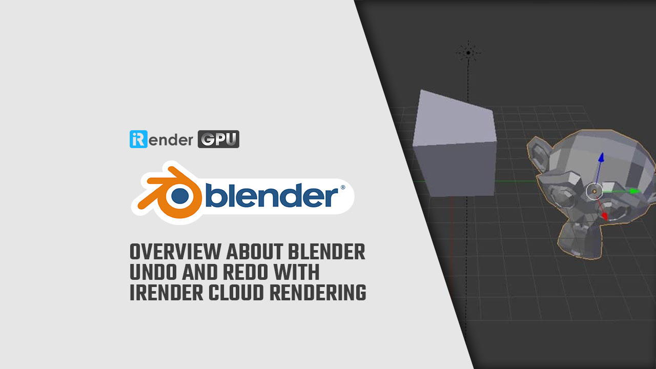 Overview about Blender and Redo with iRender Rendering