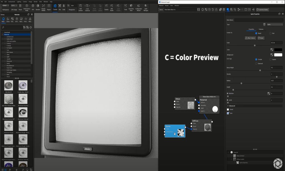 How to Add Surface Dust in KeyShot 2