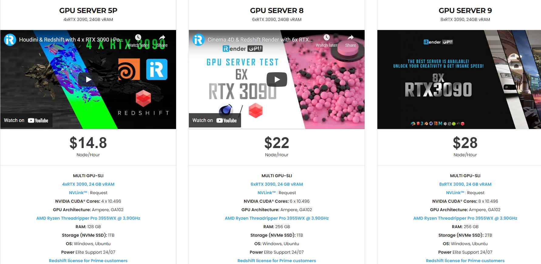 op Rendering Software and plugins 9