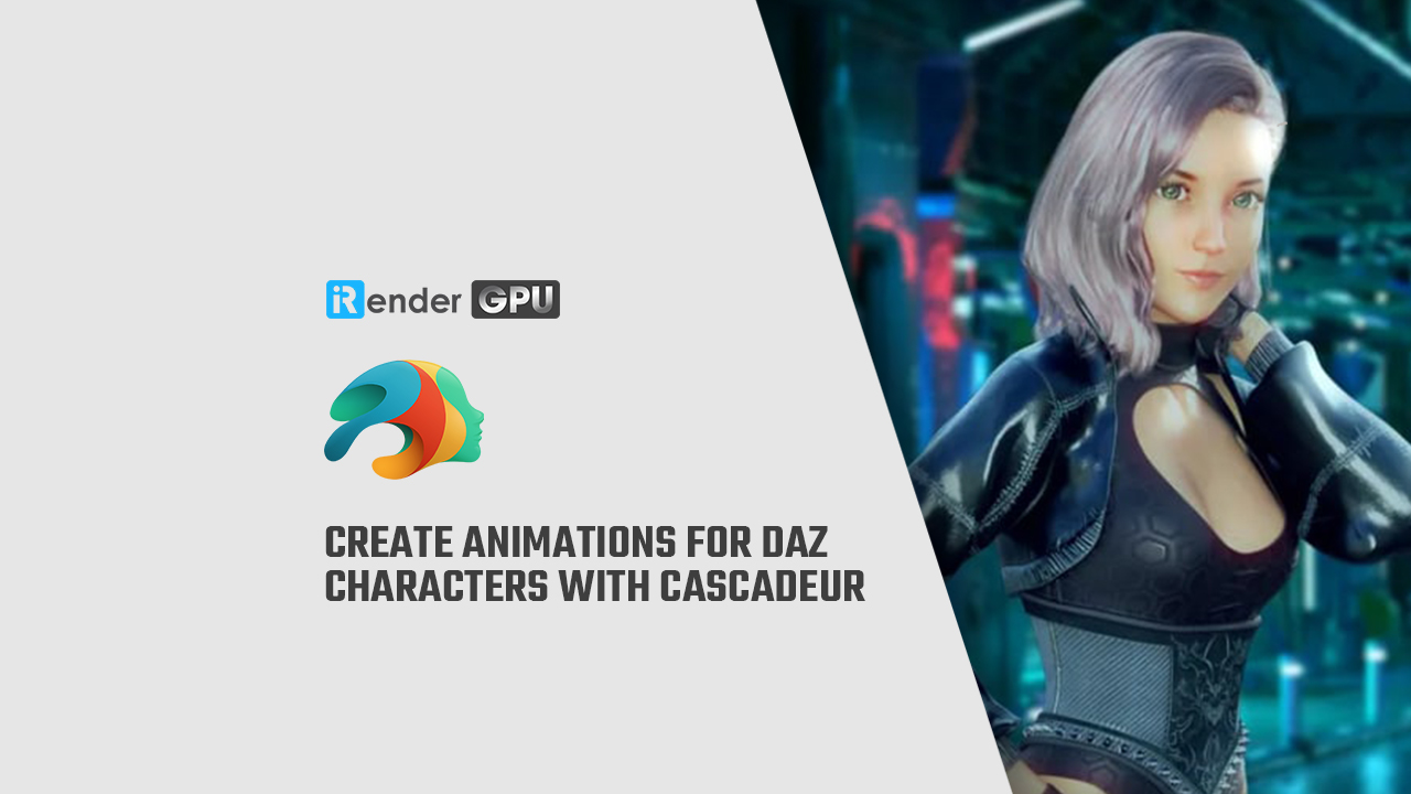 Create Animations for Daz Characters With Cascadeur
