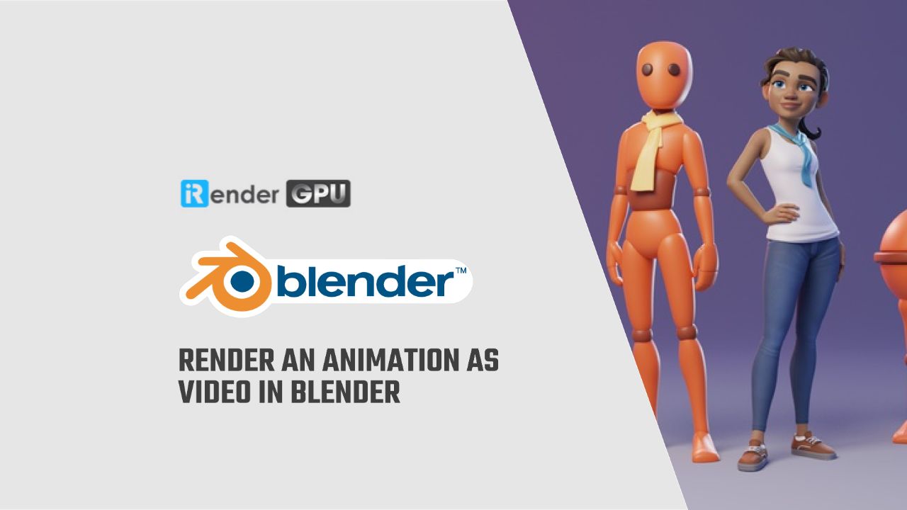 Overlap Accumulation To jump Render an Animation as Video in Blender | iRender