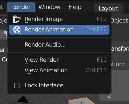 Render an Animation as Video in Blender | iRender