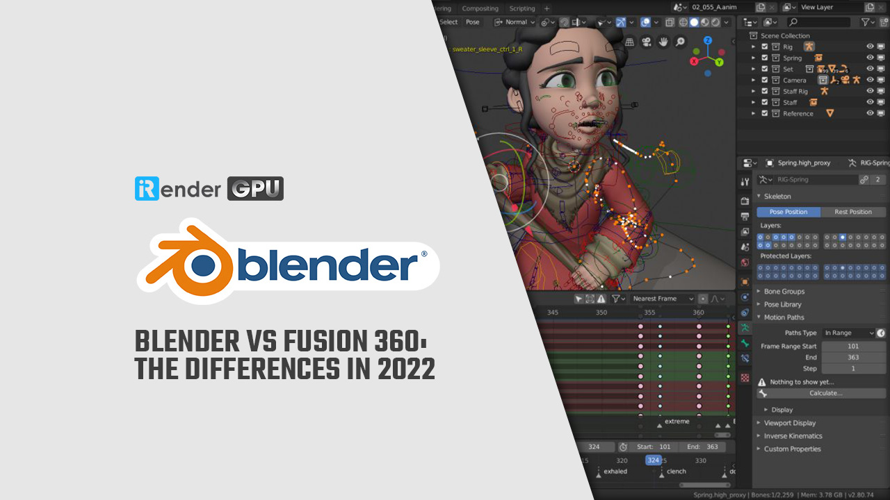 Blender and Fusion 360: The Differences in 2022 |