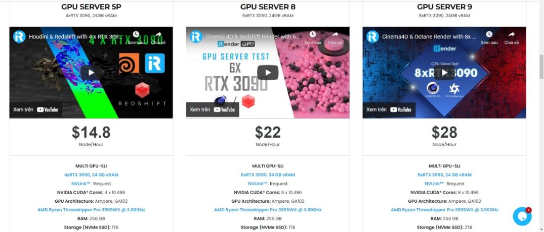 GPU server packages 2