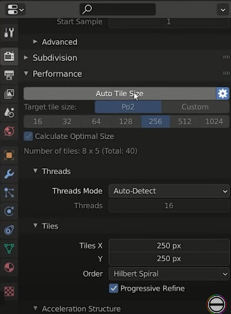 Tips for rendering faster with Cycles in Blender 3