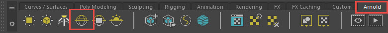 How to set up the Arnold Shader to render transparent material in Maya