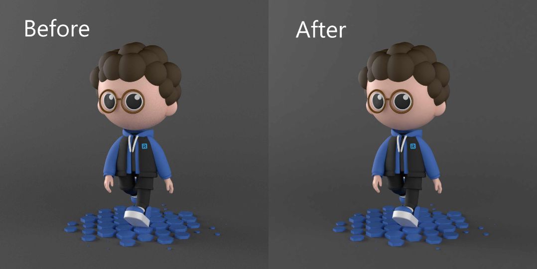How to apply the denoiser to renders in Redshift for Cinema 4D 14