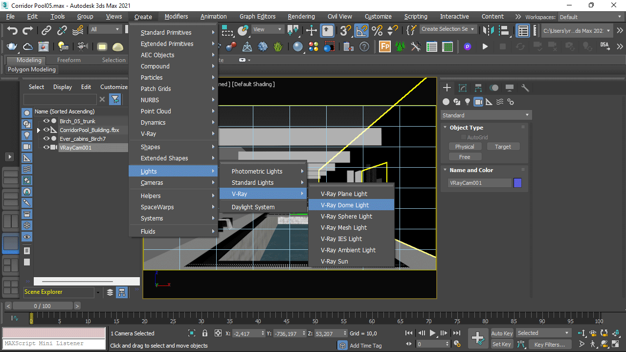 Vray dome light 3ds outlet max