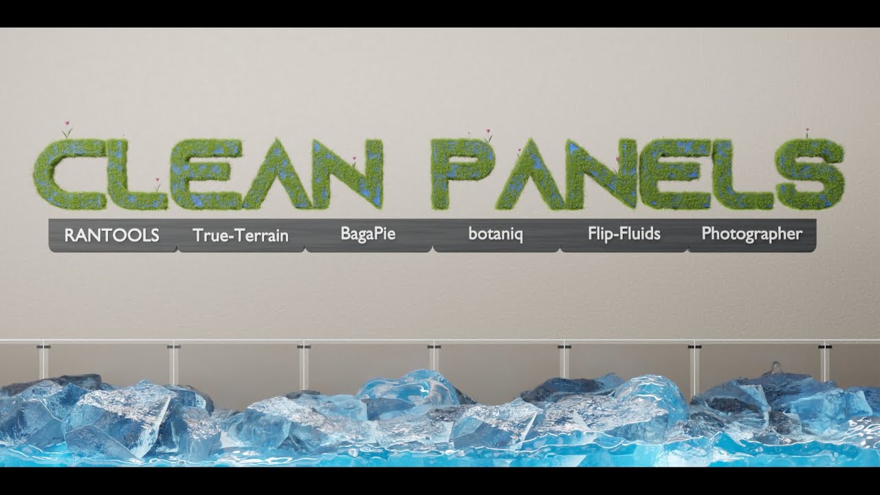 Clean Panels (Blendermarket.com)