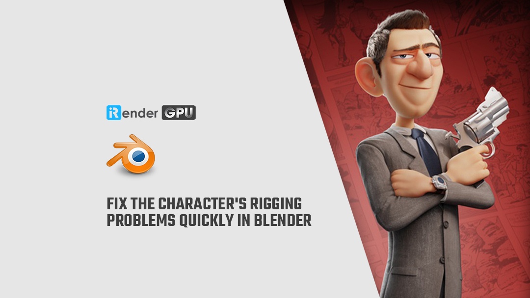 Eccentric Greenland Print Fix the Character's Rigging Problems Quickly in Blender | iRender