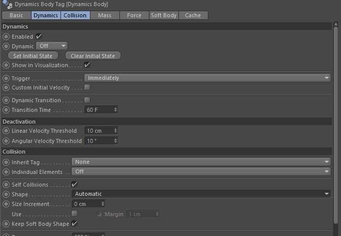 Troubleshooting Simulation Problems with Dynamics in Cinema 4D