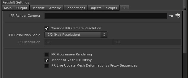 Learning Interactive Rendering in Redshift for Houdini iRender with Redshift for Houdini 05