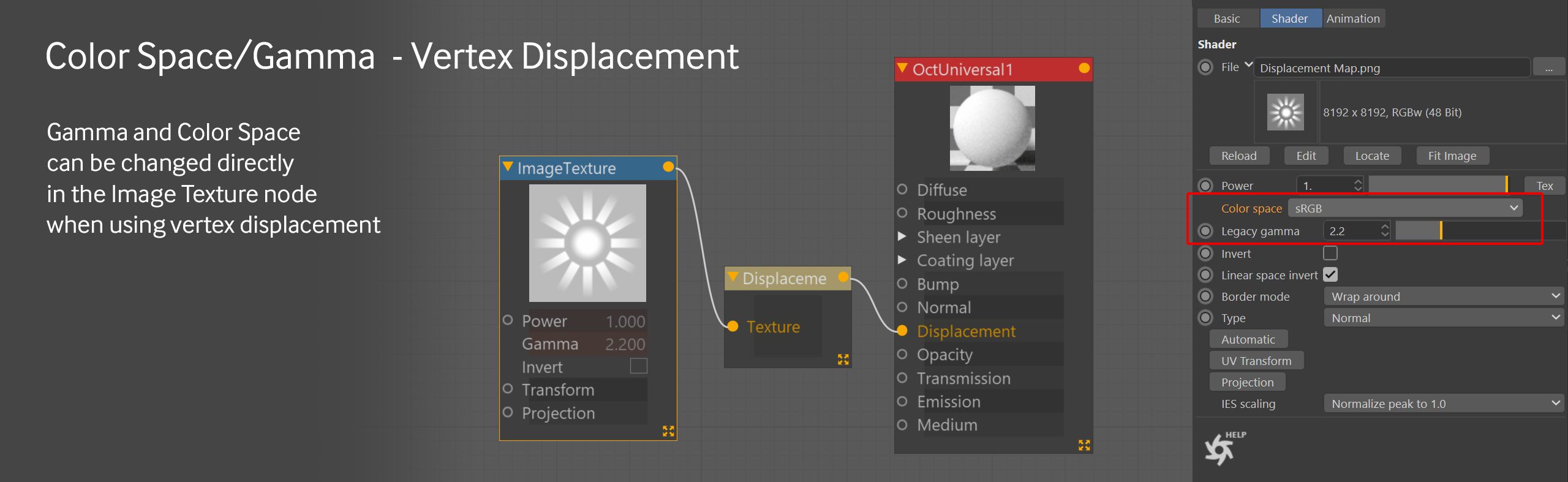 Troubleshooting Displacement keeps crashing problem in Octane for Cinema 4D iRender with Octane and Cinema 4D 10