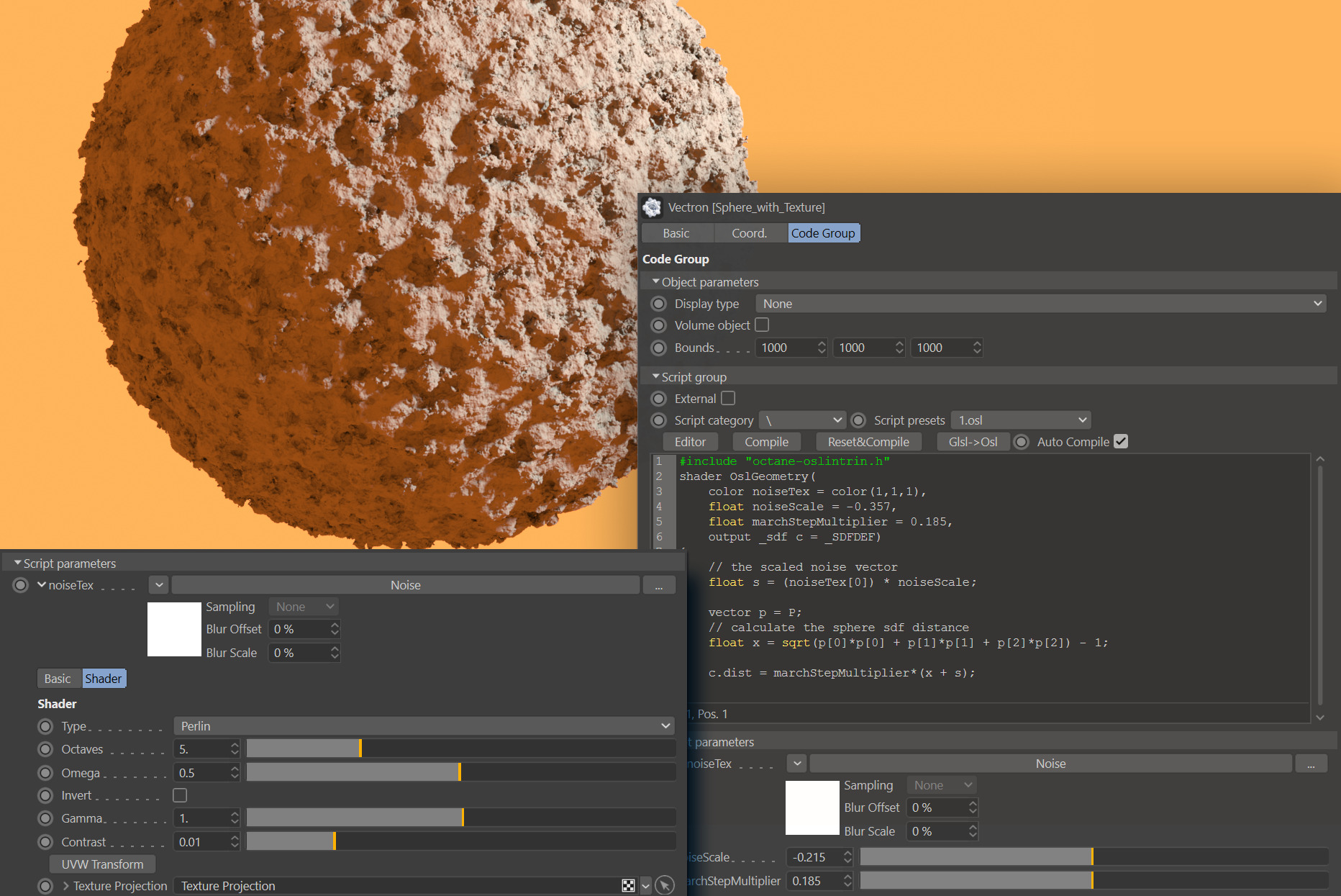 Explore Vectron in OctaneRender Plugin for Cinema 4D 3