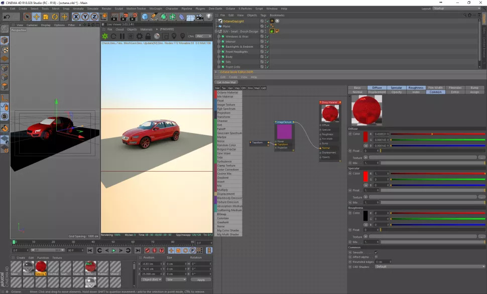 Some tips and tricks for Octane in Cinema 4D 1