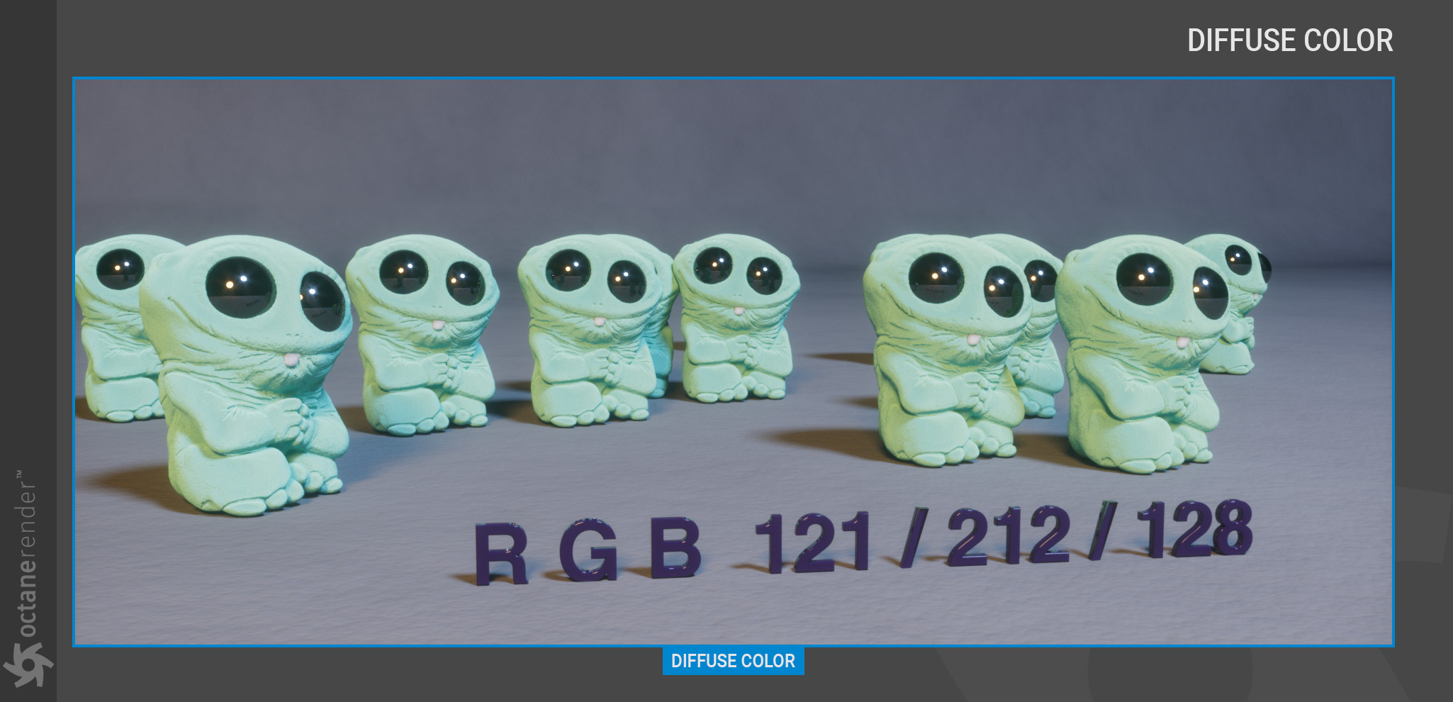 Diffuse Material in Octane for Cinema 4D 11