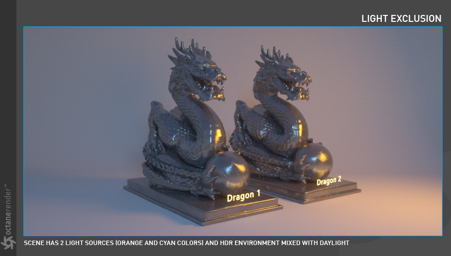 Working with Light Linking in Octane 1