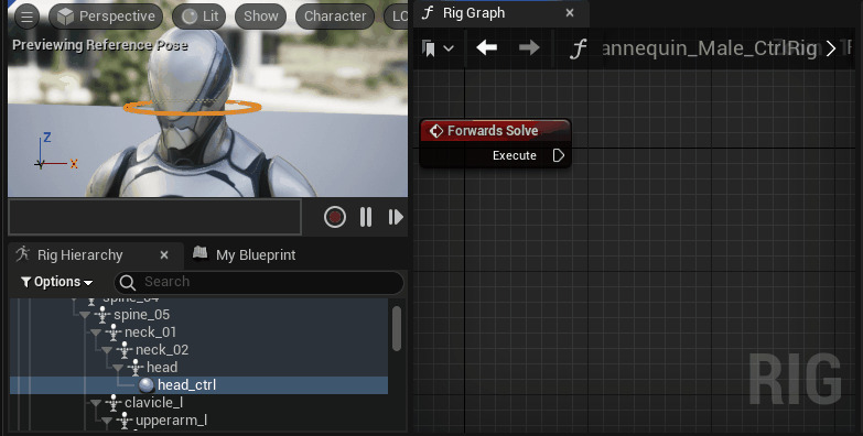 Basic fundamentals of Control Rig in Unreal Engine 5
