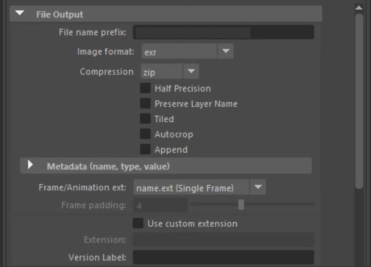 Basic render settings for Maya 2