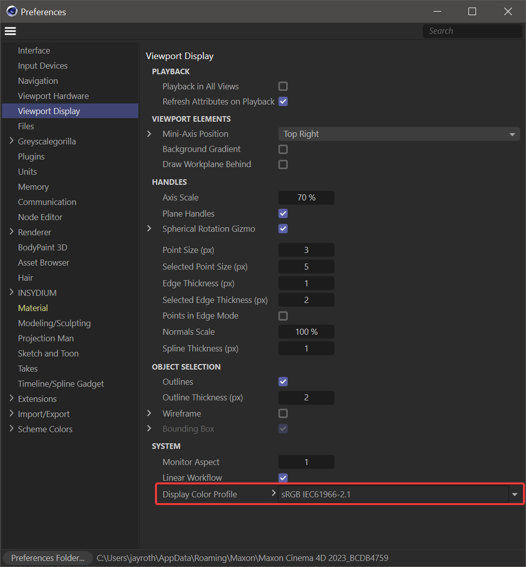 How to use Octane ACES/OCIO for Cinema 4D iRender with Cinema 4D and Octane 05