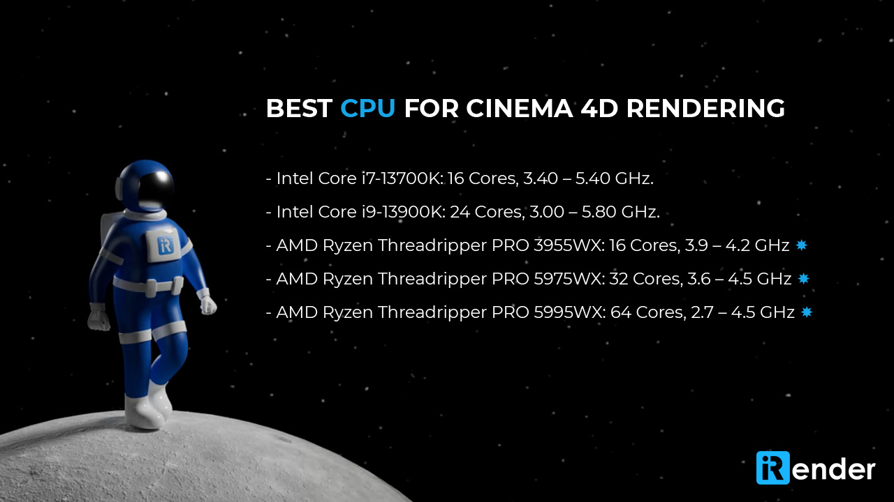 best cpu for maxon cinema 4d