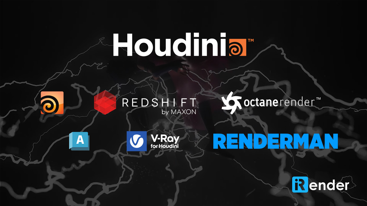 best renderer for sidefx houdini