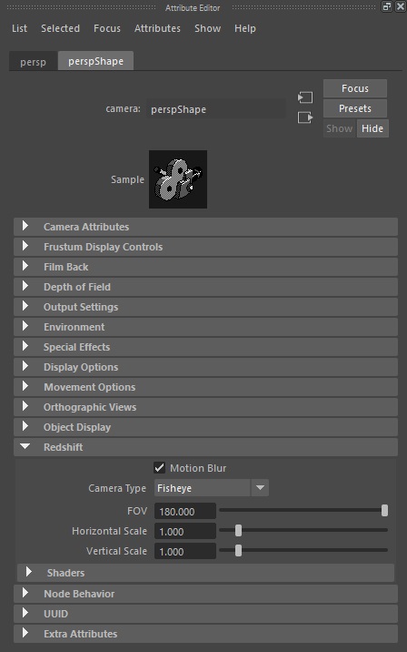 Dive into Redshift Camera types for Maya 2
