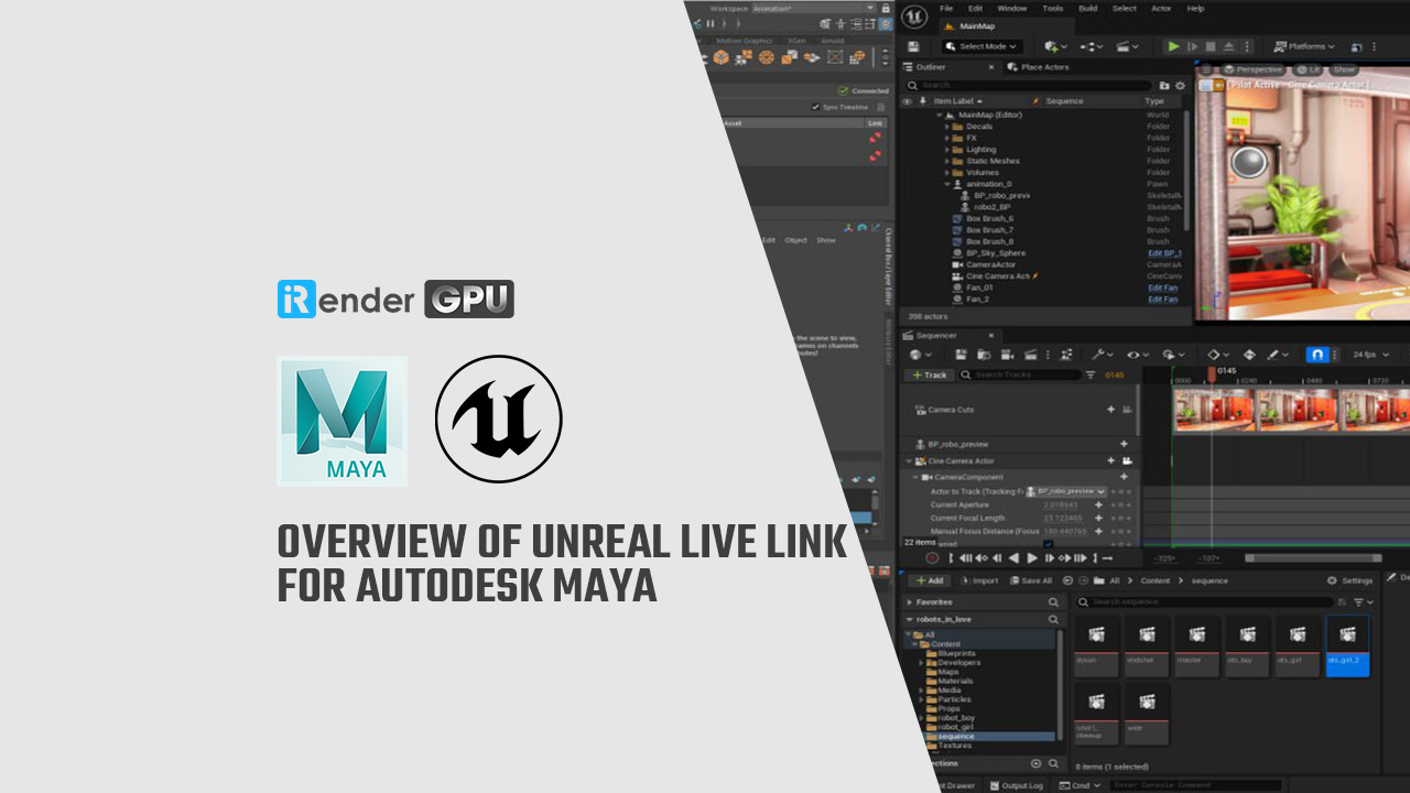 maya live link after effects download