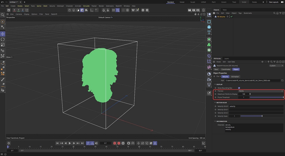 Explore Volume Object in Redshift for Cinema 4D with iRender 6