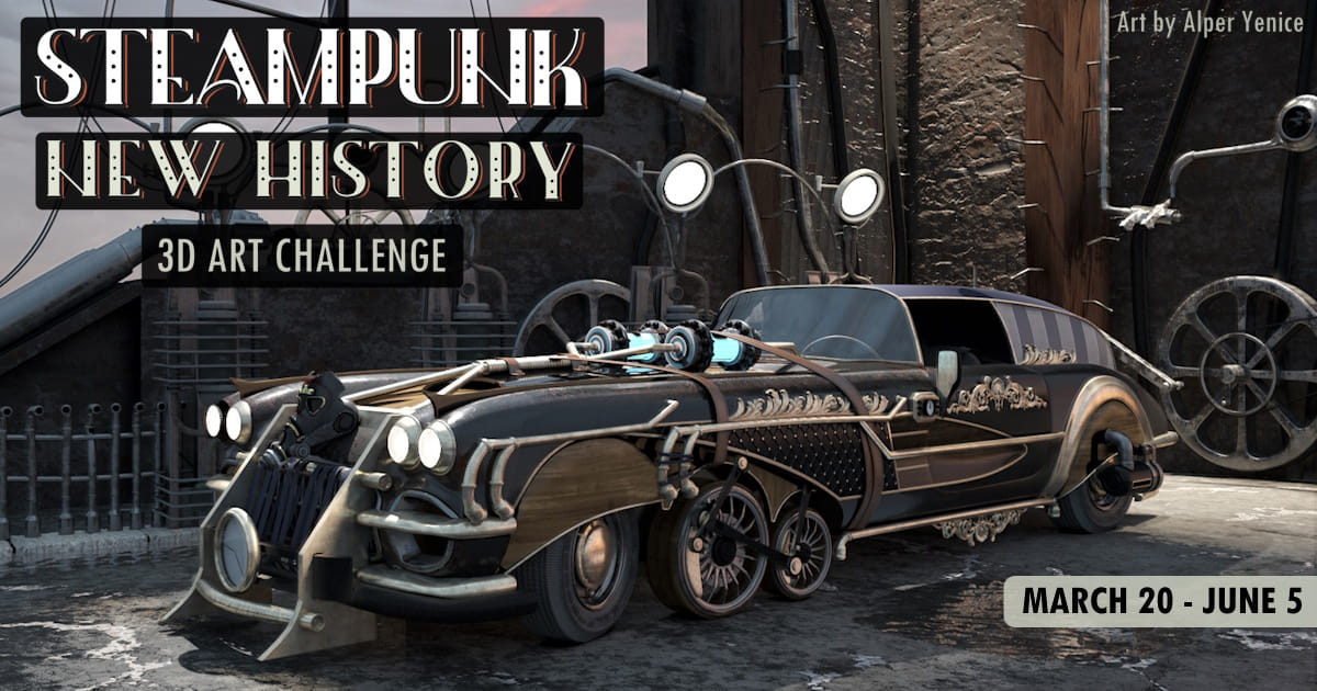Steampunk New History Challenge 3DModels