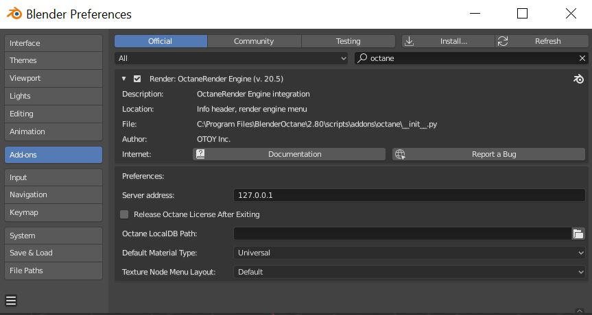 A guide to start OctaneRender for Blender 4