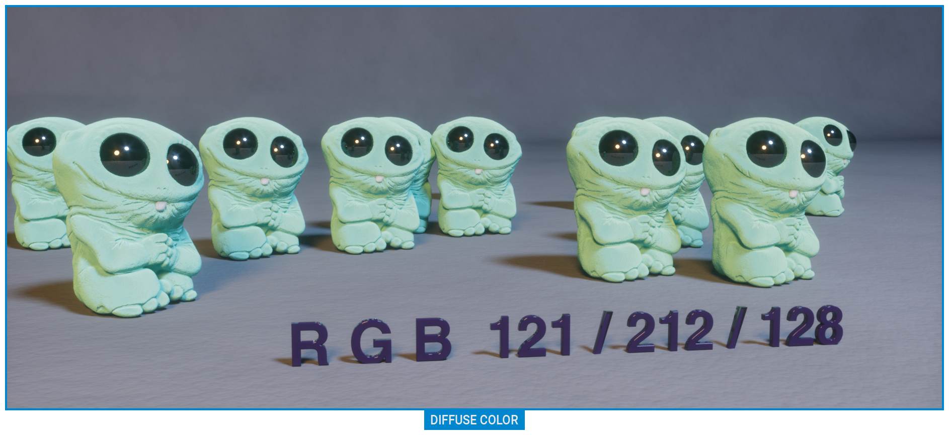 Overview of Octane Diffuse Material in Cinema 4D 3