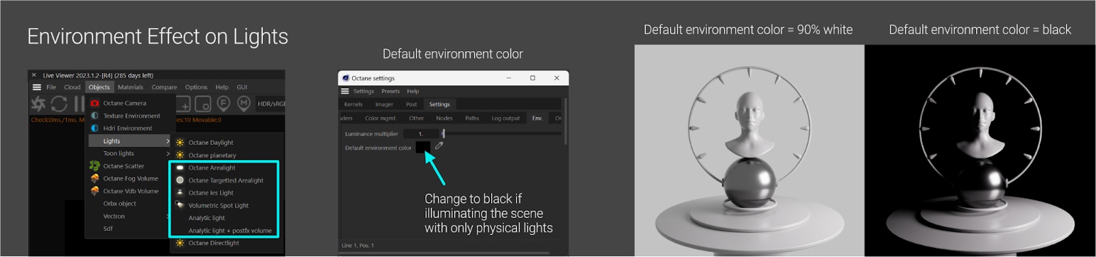 Quick Reference Guide in Octane for Cinema 4D with iRender 06