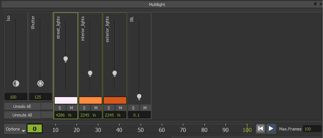 Explore the Multilight feature of Maxwell Render with iRender 5