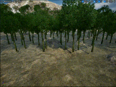 Fixing trees hovering up and down in Unreal Engine 1