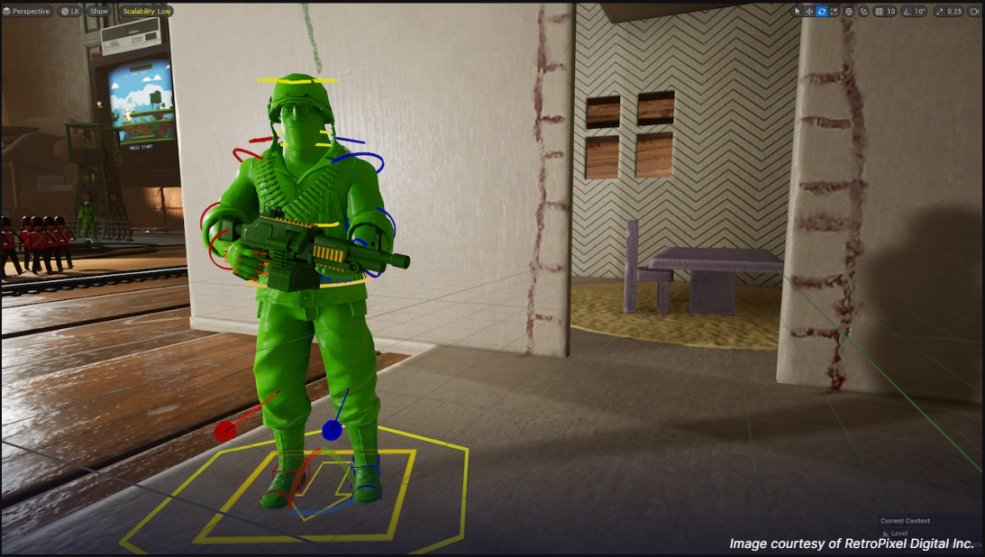 UE5 equips Green Hawk Platoon with the firepower of toy soldiers 2