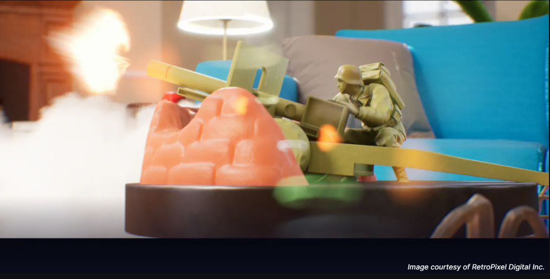 UE5 equips Green Hawk Platoon with the firepower of toy soldiers 3